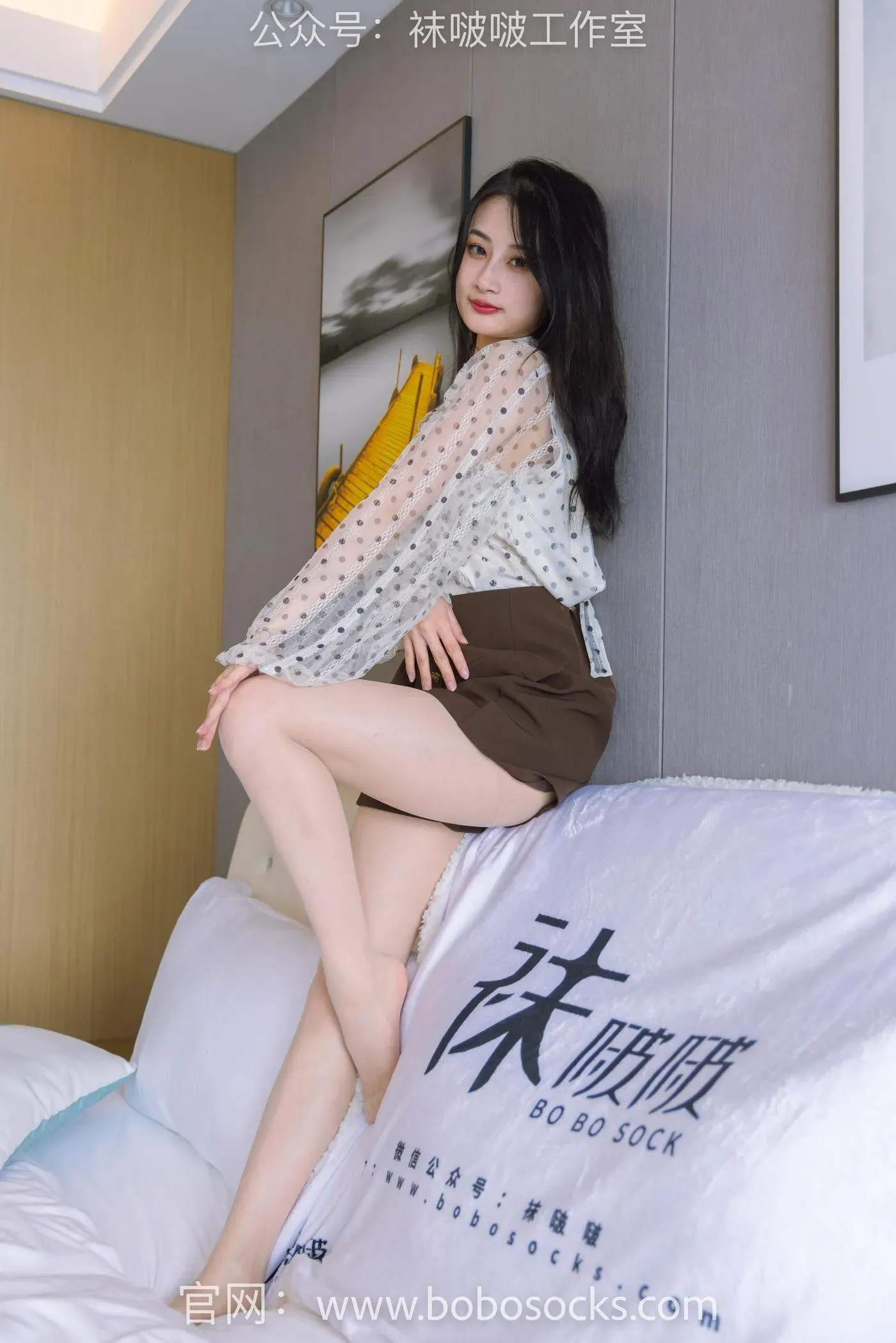 [BoBoSocks袜啵啵]NO.110 苏苏-高跟鞋、肉丝 [140P]插图1